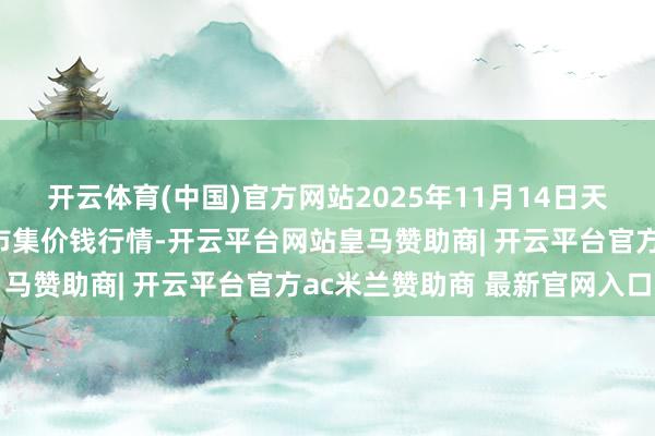 开云体育(中国)官方网站2025年11月14日天长市永福农副居品批发市集价钱行情-开云平台网站皇马赞助商| 开云平台官方ac米兰赞助商 最新官网入口